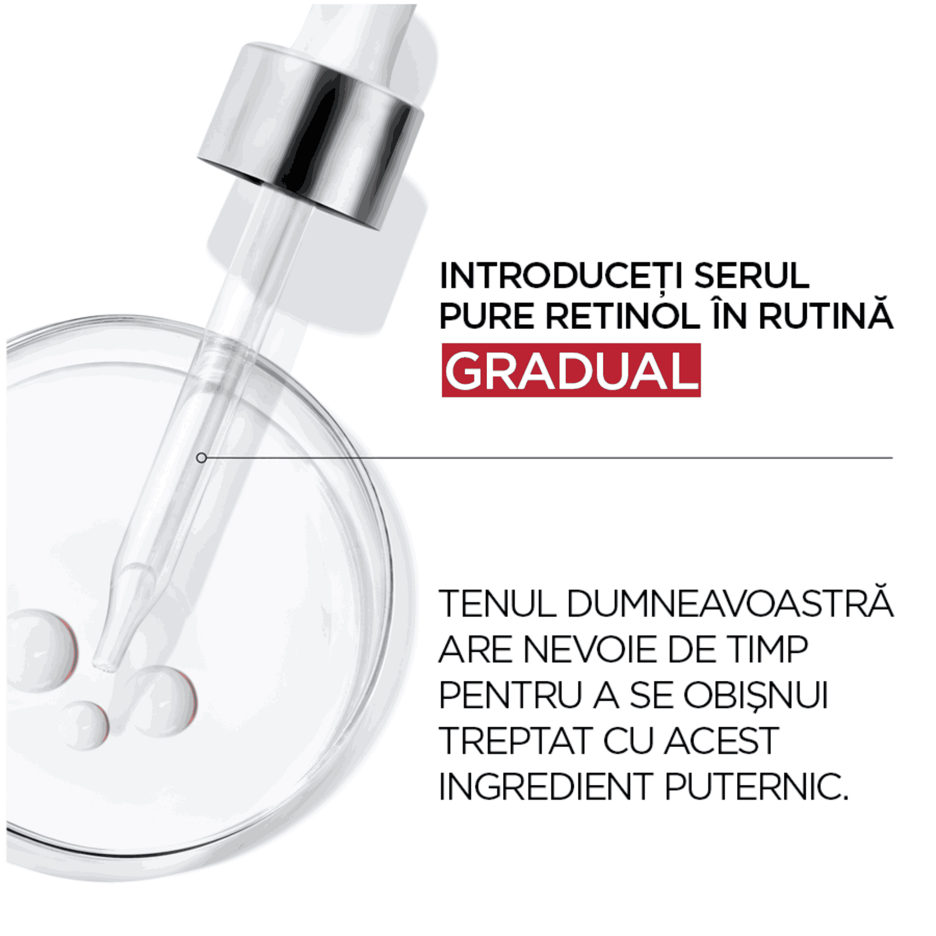 serum de noapte revitalift laser rutina